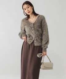 GLOBAL WORK | シャギーカーディガン＊スカートSET/579504(ワンピース)