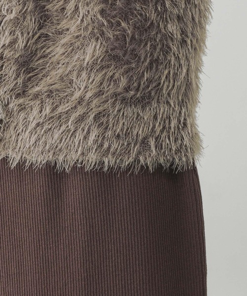 GLOBAL WORK（グローバルワーク）の「シャギーカーディガン＊スカートSET/579504（ワンピース・レディース・ネイビー/ブラウン系その他6/グレー・LARGE/MEDIUM）」の21枚目の写真