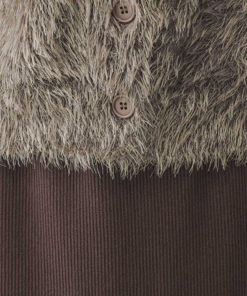 GLOBAL WORK（グローバルワーク）の「シャギーカーディガン＊スカートSET/579504（ワンピース・レディース・ネイビー/ブラウン系その他6/グレー・LARGE/MEDIUM）」の17枚目の写真