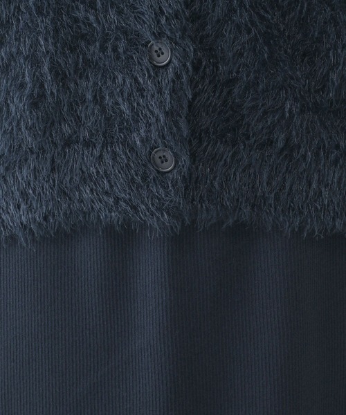 GLOBAL WORK（グローバルワーク）の「シャギーカーディガン＊スカートSET/579504（ワンピース・レディース・ネイビー/ブラウン系その他6/グレー・LARGE/MEDIUM）」の18枚目の写真