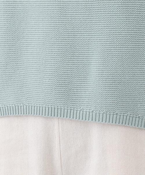 Another Edition（アナザーエディション）の「ガーターニットプルオーバー/ AEMFC C ガーター PO◆（ニット/セーター・レディース・オフホワイト/ベージュ/ライム・フリー）」の8枚目の写真