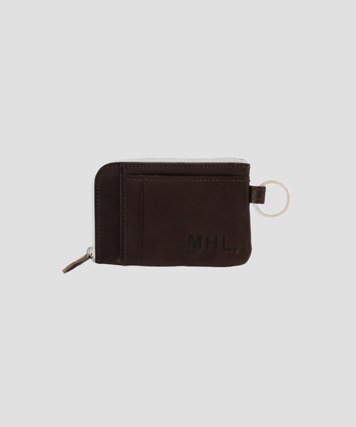 MHL.(エムエイチエル)の「TOUGH LEATHER(財布・レディース・オリーブドラブ/ブラック・FREE)」の2枚目の写真