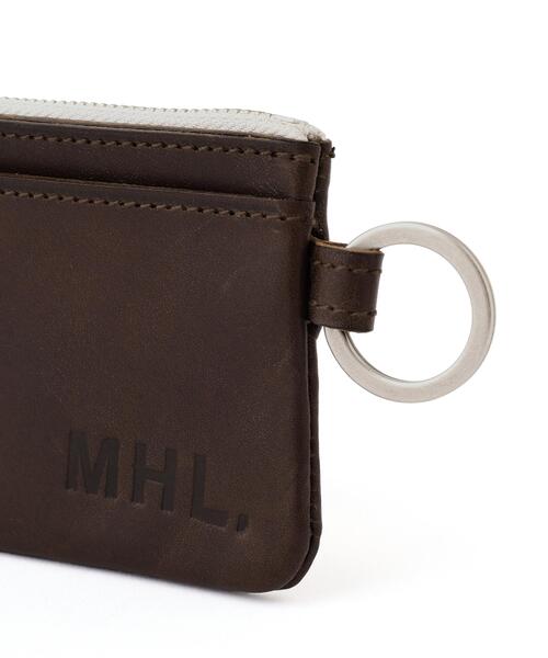 MHL.(エムエイチエル)の「TOUGH LEATHER(財布・レディース・オリーブドラブ/ブラック・FREE)」の4枚目の写真