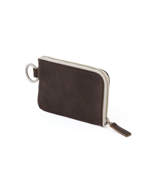 MHL.（エムエイチエル）の「TOUGH LEATHER（財布・レディース・オリーブドラブ/ブラック・FREE）」の3枚目の写真