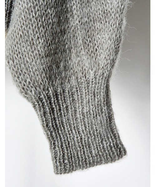 RUMCHE(ラムシェ)の「Chain Flower Knit Tops / チェーンフラワーニットトップス(ニット/セーター・レディース・ブラック/グレー/ホワイト・FREE)」の20枚目の写真