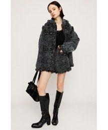 SLY | FLUFFY TWEED S/PT フラッフィー ツイード ショートパンツ 秋服 冬服(スラックス)