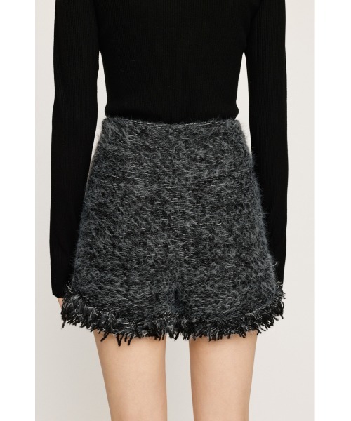 FLUFFY TWEED S/PT フラッフィー ツイード ショートパンツ 秋服 冬服