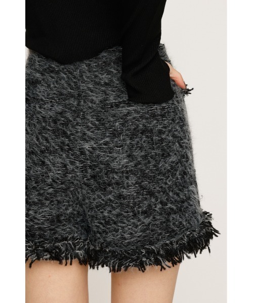 SLY（スライ）の「FLUFFY TWEED S/PT フラッフィー ツイード ショート
