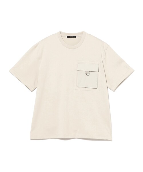 TATRAS(タトラス)の「TATRAS / SISIFO コットン デザインポケット Tシャツ(Tシャツ/カットソー・メンズ・ブラック/シルバー・3/2/4)」の1枚目の写真