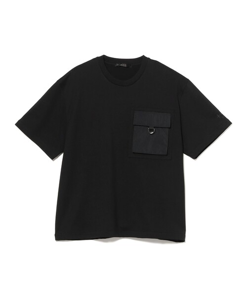 TATRAS(タトラス)の「TATRAS / SISIFO コットン デザインポケット Tシャツ(Tシャツ/カットソー・メンズ・ブラック/シルバー・3/2/4)」の2枚目の写真