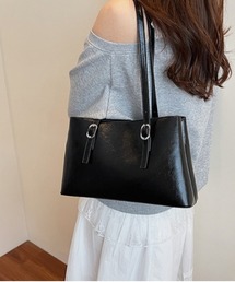 Jelly moo（ジェリームー）の「【 Jelly moo / ジェリームー 】 ノワールバックル ショルダーバッグ（ショルダーバッグ）」