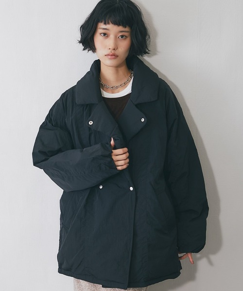 ANOTHER S（アナザーエス）の「中綿テーラードコート（ダウン