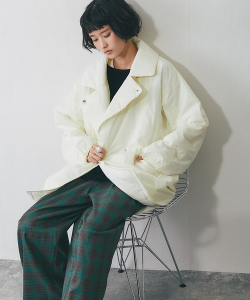 ANOTHER S（アナザーエス）の「中綿テーラードコート（ダウン