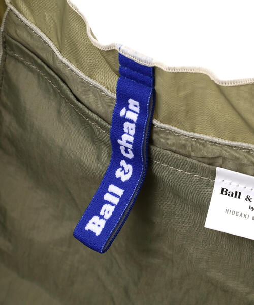 Ball&Chain（ボールアンドチェーン）の「Ball&Chain(ボールアンドチェーン) The first star/Lサイズ（エコバッグ/サブバッグ・レディース・ブラック/アイボリー/グレー・F）」の11枚目の写真