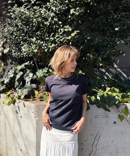 ROXY(ロキシー)の「HISTORICAL LOGO LINE /ロキシーバックプリントロゴ半袖Tシャツ(Tシャツ/カットソー・レディース・ホワイト/ミント/ブラック・SMALL/MEDIUM/LARGE)」の6枚目の写真