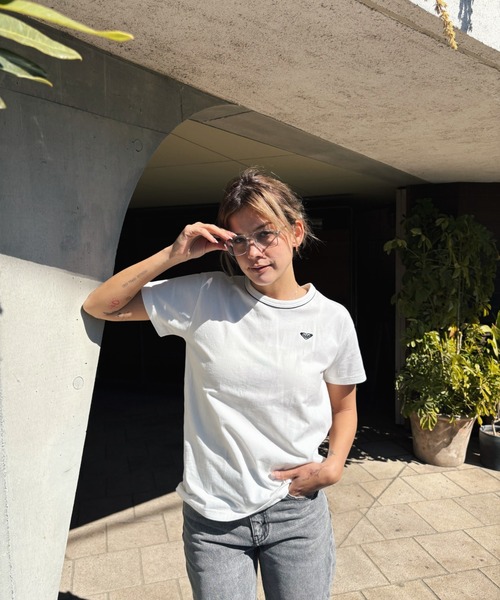 ROXY(ロキシー)の「HISTORICAL LOGO LINE /ロキシーバックプリントロゴ半袖Tシャツ(Tシャツ/カットソー・レディース・ホワイト/ミント/ブラック・SMALL/MEDIUM/LARGE)」の14枚目の写真