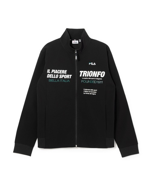FILA（フィラ）の「フィラ FILA メンズジャージジャケット（ジャージ・メンズ・ネイビー/グレー/ブラック・M/L/LL）」の9枚目の写真