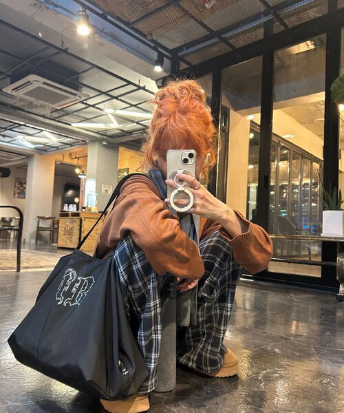 BLACKPURPLE(ブラックパープル)の「クリスタルダブルサイドバッグ BP Crystal DoubleSide Bag(ショルダーバッグ・レディース・ブラック・FREE)」の16枚目の写真