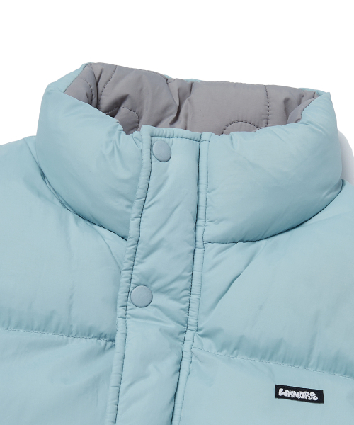 WKNDRS(ウィーキャンドース)の「PUZZLE PUFFER VEST (L.BLUE)(ダウンベスト・レディース・その他・MEDIUM/LARGE/X-LARGE)」の3枚目の写真