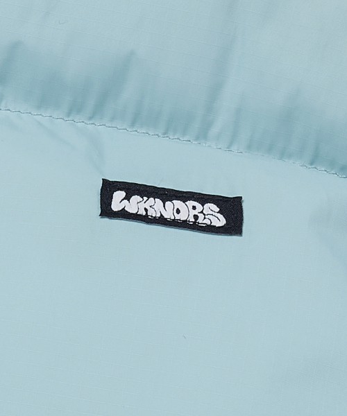 WKNDRS(ウィーキャンドース)の「PUZZLE PUFFER VEST (L.BLUE)(ダウンベスト・レディース・その他・MEDIUM/LARGE/X-LARGE)」の4枚目の写真