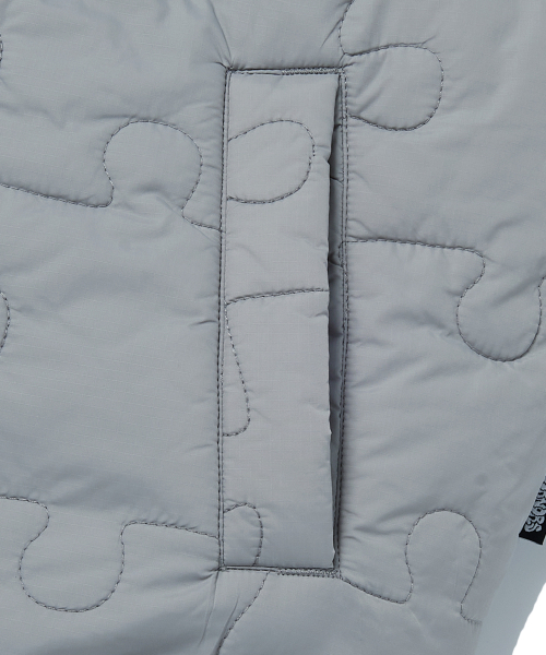 WKNDRS(ウィーキャンドース)の「PUZZLE PUFFER VEST (L.BLUE)(ダウンベスト・レディース・その他・MEDIUM/LARGE/X-LARGE)」の6枚目の写真