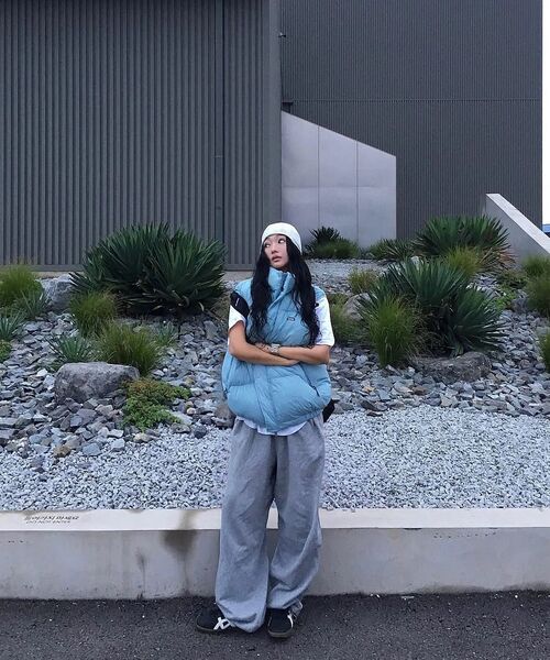 WKNDRS(ウィーキャンドース)の「PUZZLE PUFFER VEST (L.BLUE)(ダウンベスト・レディース・その他・MEDIUM/LARGE/X-LARGE)」の15枚目の写真
