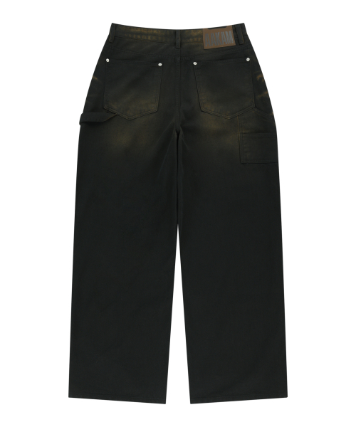 AAKAM(アーカム)の「Dirty Washed Double Knee Cotton Pants (Black)(その他パンツ・レディース・その他・1/2)」の16枚目の写真