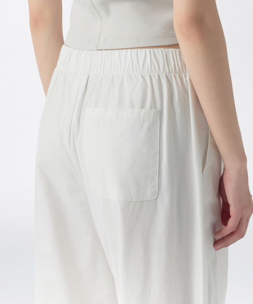 MUSINSA STANDARD WOMAN（ムシンサスタンダードウーマン）の「ウィメンズラップスカートパラシュートパンツ[ホワイト]（その他パンツ・レディース・その他・30/24/26/28）」の9枚目の写真
