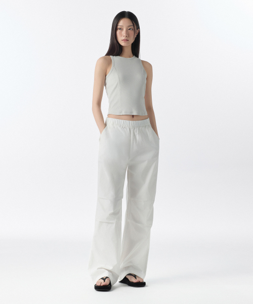 MUSINSA STANDARD WOMAN（ムシンサスタンダードウーマン）の「ウィメンズラップスカートパラシュートパンツ[ホワイト]（その他パンツ・レディース・その他・30/24/26/28）」の10枚目の写真
