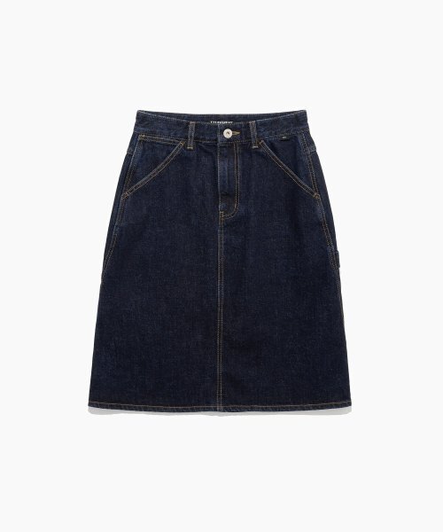 TTUDEMENT（トュードメント）の「CARPENTER DENIM MIDI SKIRT INDIGO（スカート・レディース・その他・SMALL/MEDIUM）」の4枚目の写真