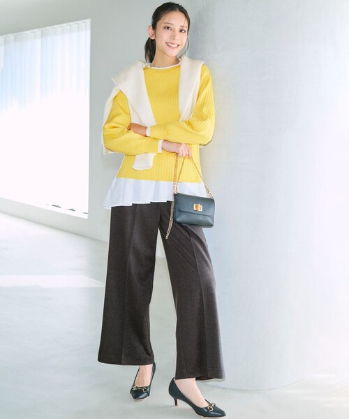 ANY SIS（エニィスィス）の「【22.5~24.5cm】ベルテッドレディライク パンプス（パンプス・レディース・ブラック系/ベージュ系・SS/LL/LARGE/MEDIUM/SMALL）」の13枚目の写真