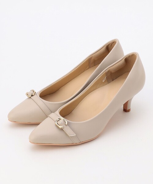 ANY SIS（エニィスィス）の「【22.5~24.5cm】ベルテッドレディライク パンプス（パンプス・レディース・ブラック系/ベージュ系・SS/LL/LARGE/MEDIUM/SMALL）」の9枚目の写真