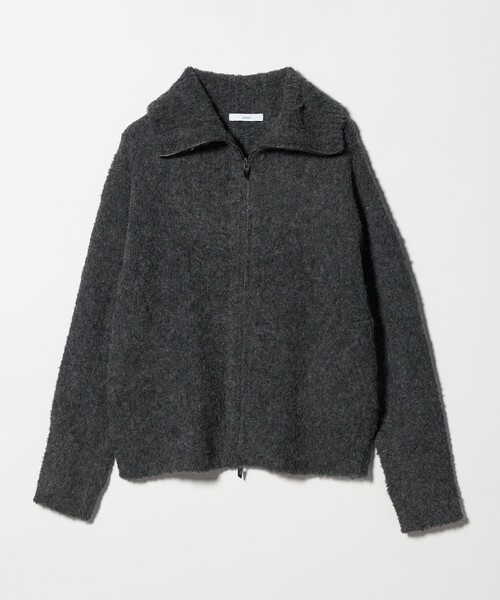 ASTRAET（アストラット）の「＜ASTRAET＞ハイネック ジップカーディガン（カーディガン/ボレロ・レディース・ブラウン系/グレー系・FREE）」の2枚目の写真