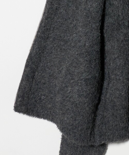 ASTRAET（アストラット）の「＜ASTRAET＞ハイネック ジップカーディガン（カーディガン/ボレロ・レディース・ブラウン系/グレー系・FREE）」の7枚目の写真