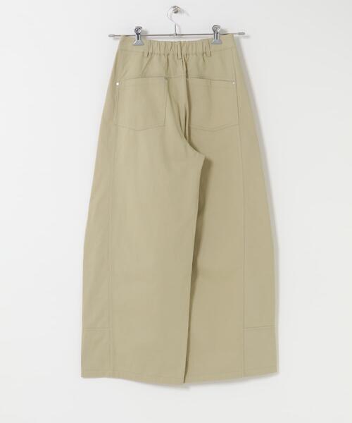 KBF（ケイビーエフ）の「WIDEコクーンパンツ（その他パンツ・レディース・ベージュ系その他/アイボリー/チャコールグレー・ONE）」の18枚目の写真