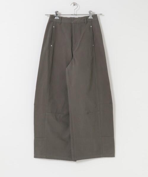 KBF（ケイビーエフ）の「WIDEコクーンパンツ（その他パンツ・レディース・ベージュ系その他/アイボリー/チャコールグレー・ONE）」の5枚目の写真