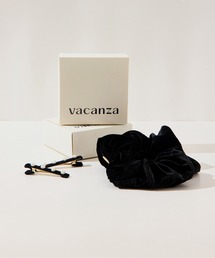 vacanza（ヴァカンザ）の「vacanza ハートパールベロア．ヘアゴムセット（シュシュ）」
