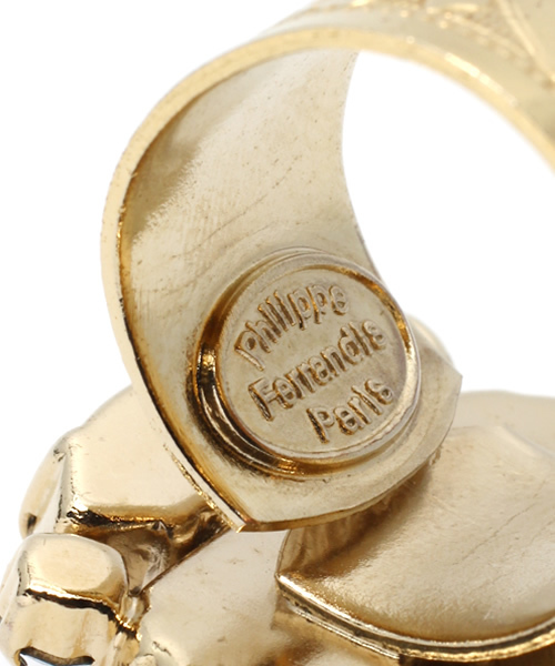 OUTLET（アウトレット）の「【ear PAPILLONNER】PHILIPPEFERRANDIS（リング・レディース・ブルー・FREE）」の5枚目の写真