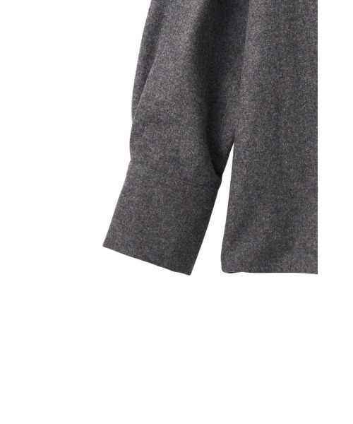 Knuth Marf（クヌースマーフ）の「warm string shirt（シャツ/ブラウス・レディース・アイボリー/グレー・FREE）」の18枚目の写真