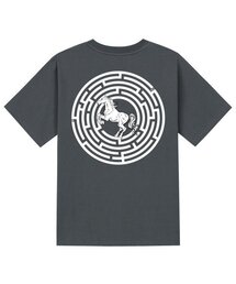 KTG0038 サークルミロ 半袖Tシャツ - グレー