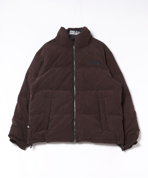 【FIRST DOWN】BUBBLE DOWN JKT CORDUROY (バブルダウンジャケット コーデュロイ) / 2カラー [F942032]