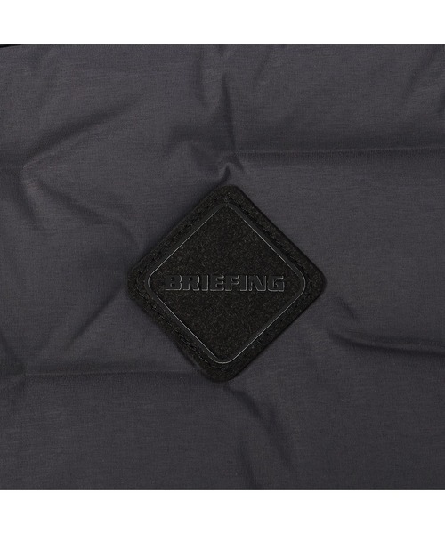 BRIEFING（ブリーフィング）の「【BRIEFING GOLF／ブリーフィングゴルフ】HYBRID DOWN NECK WARMER（ネックウォーマー/スヌード・メンズ・ブラック/チャコールグレー・FREE）」の7枚目の写真