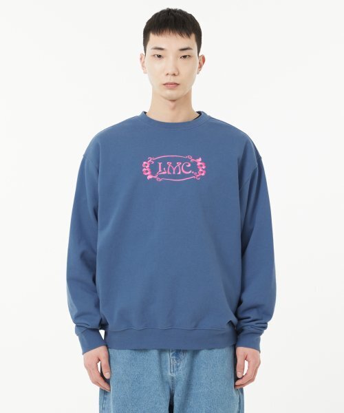 LMCの「FLOWER OVAL SWEATSHIRT dark blue（スウェット・レディース・その他・MEDIUM/X-LARGE/LARGE）」の3枚目の写真