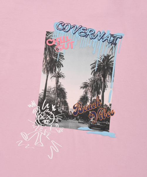 COVERNAT（カバーナット）の「プレンティストリートTシャツピンク（Tシャツ/カットソー・レディース・その他・MEDIUM/LARGE/X-LARGE/SMALL）」の5枚目の写真