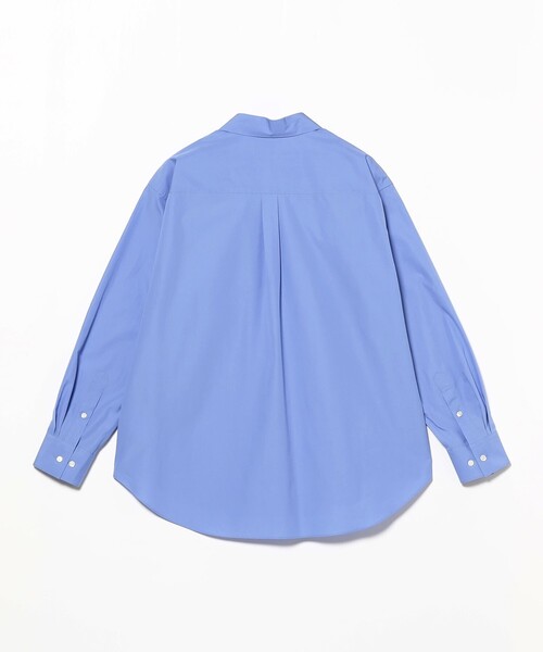 QUATTROCCHI（クアトロッキ）の「QUATTROCCHI / ディープ Vネック カプリシャツ（シャツ/ブラウス・メンズ・ブルー/ホワイト/ベージュ・MEDIUM/LARGE）」の7枚目の写真