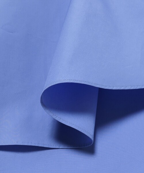 QUATTROCCHI（クアトロッキ）の「QUATTROCCHI / ディープ Vネック カプリシャツ（シャツ/ブラウス・メンズ・ブルー/ホワイト/ベージュ・MEDIUM/LARGE）」の5枚目の写真