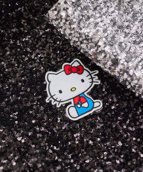 BARNYARDSTORM（バンヤードストーム）の「BARNYARDSTORM / 【HELLO KITTY】スパンコールトートバッグ（トートバッグ・レディース・ブラック/グレー・FREE）」の7枚目の写真