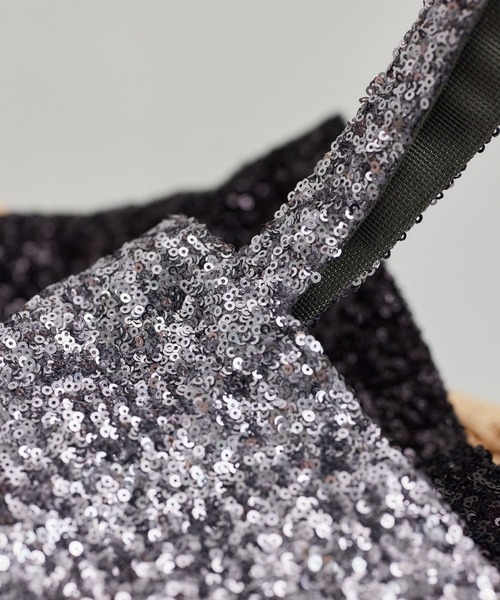 BARNYARDSTORM（バンヤードストーム）の「BARNYARDSTORM / 【HELLO KITTY】スパンコールトートバッグ（トートバッグ・レディース・ブラック/グレー・FREE）」の13枚目の写真