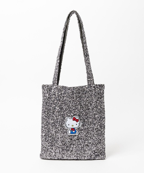 BARNYARDSTORM（バンヤードストーム）の「BARNYARDSTORM / 【HELLO KITTY】スパンコールトートバッグ（トートバッグ・レディース・ブラック/グレー・FREE）」の14枚目の写真