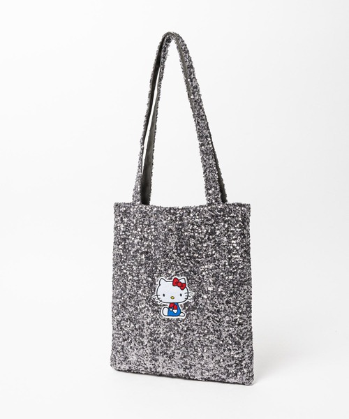 BARNYARDSTORM（バンヤードストーム）の「BARNYARDSTORM / 【HELLO KITTY】スパンコールトートバッグ（トートバッグ・レディース・ブラック/グレー・FREE）」の15枚目の写真